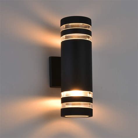 metal cylinder outdoor housing|cylinder outdoor wall lighting.